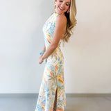 Coastline Halter Dress