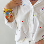 Cocktail Details Buttoned Shirt