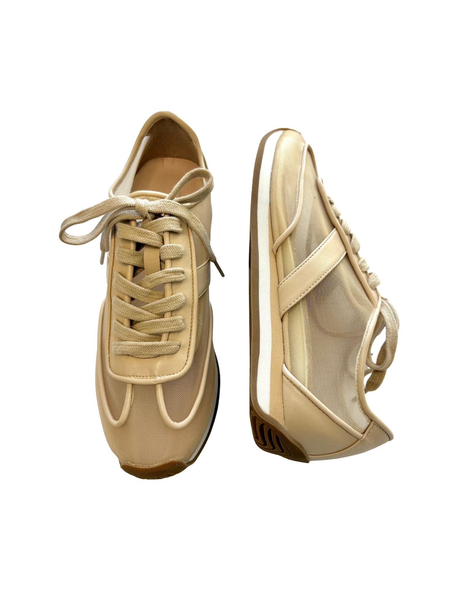 Coconuts Flash Mesh Nude Sneakers