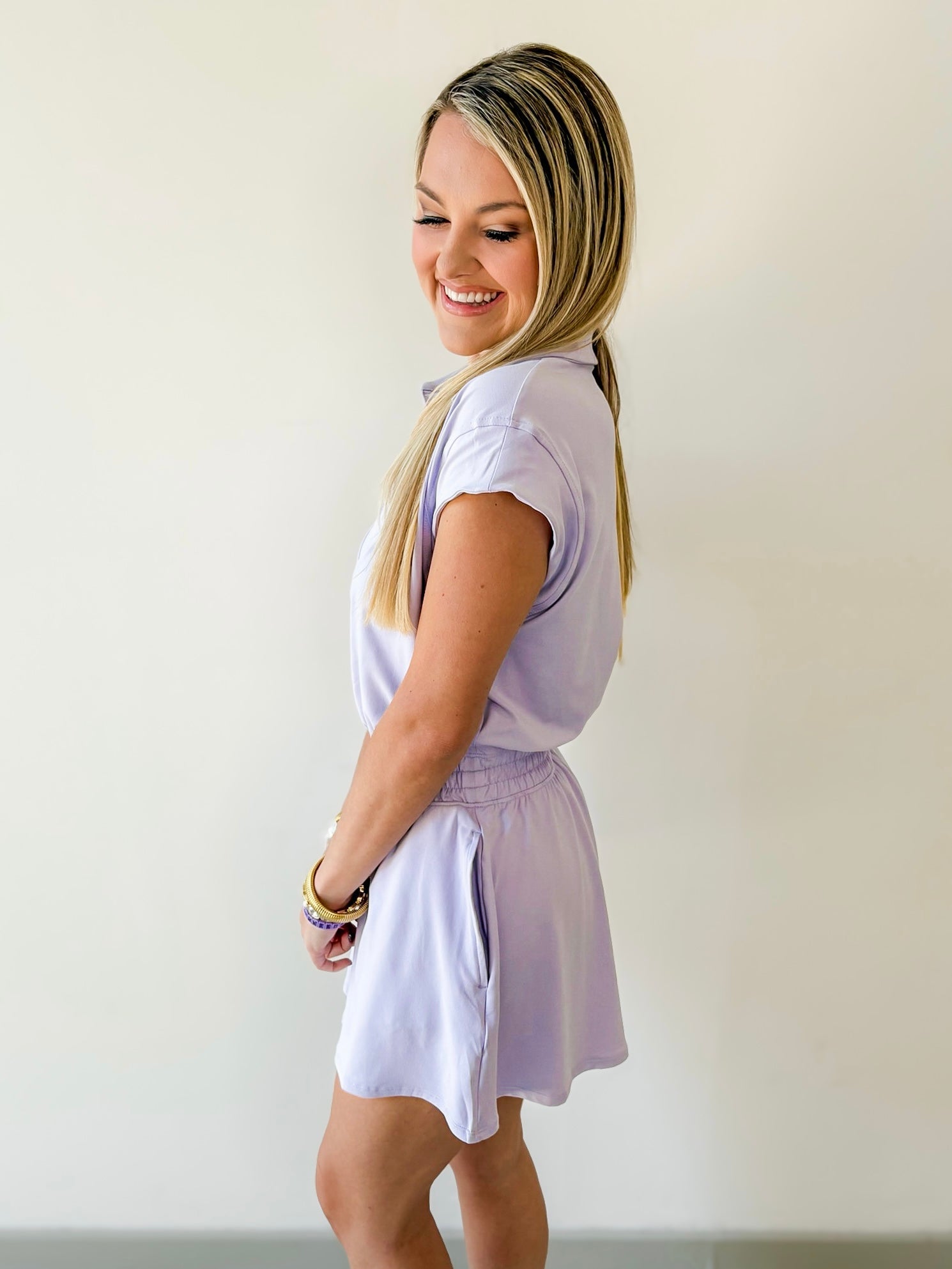 Collar Tennis Romper