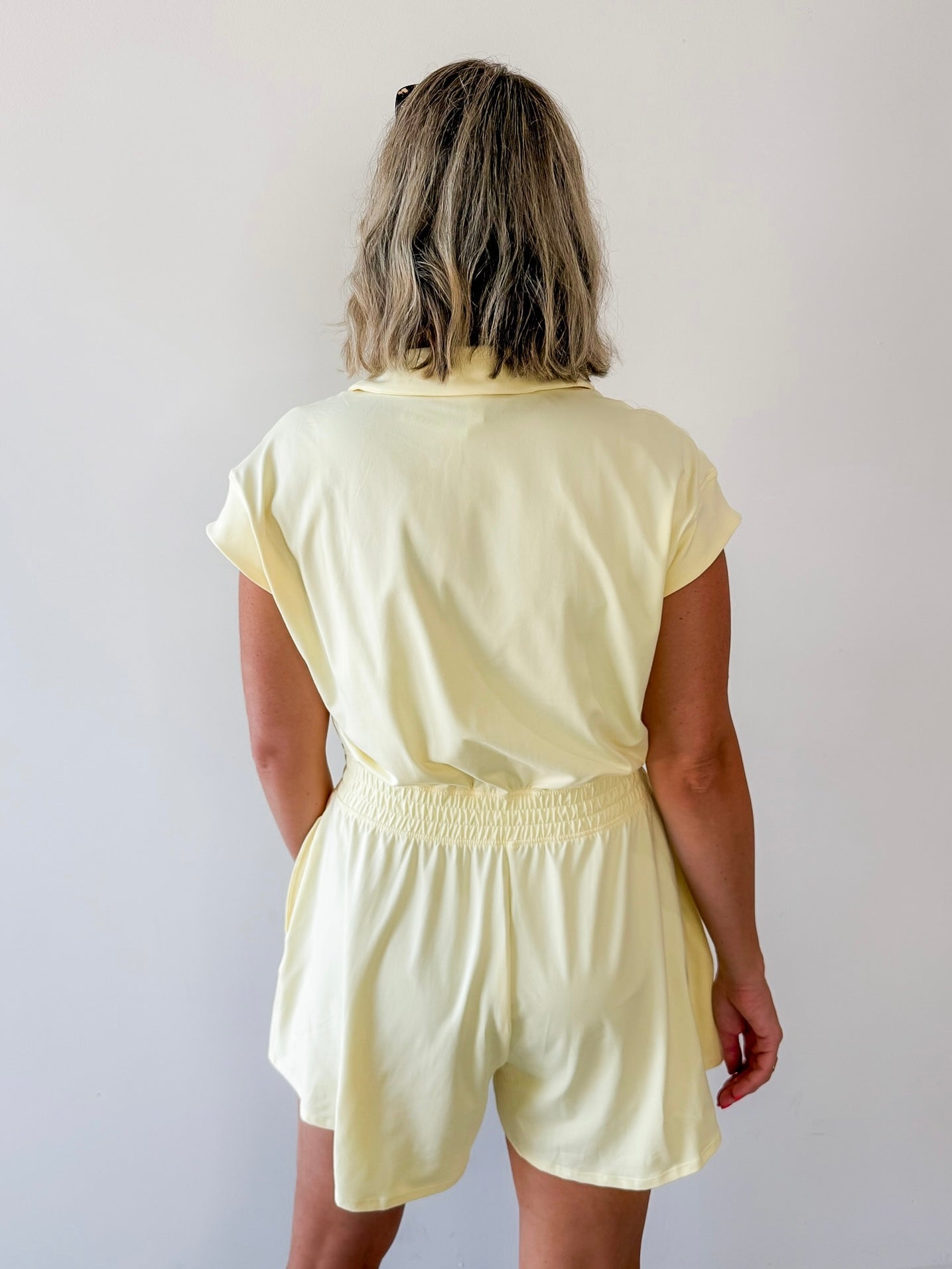 Collar Tennis Romper