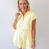 Collar Tennis Romper