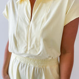 Collar Tennis Romper