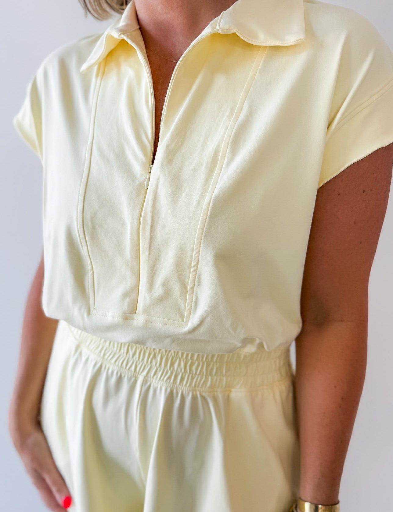 Collar Tennis Romper