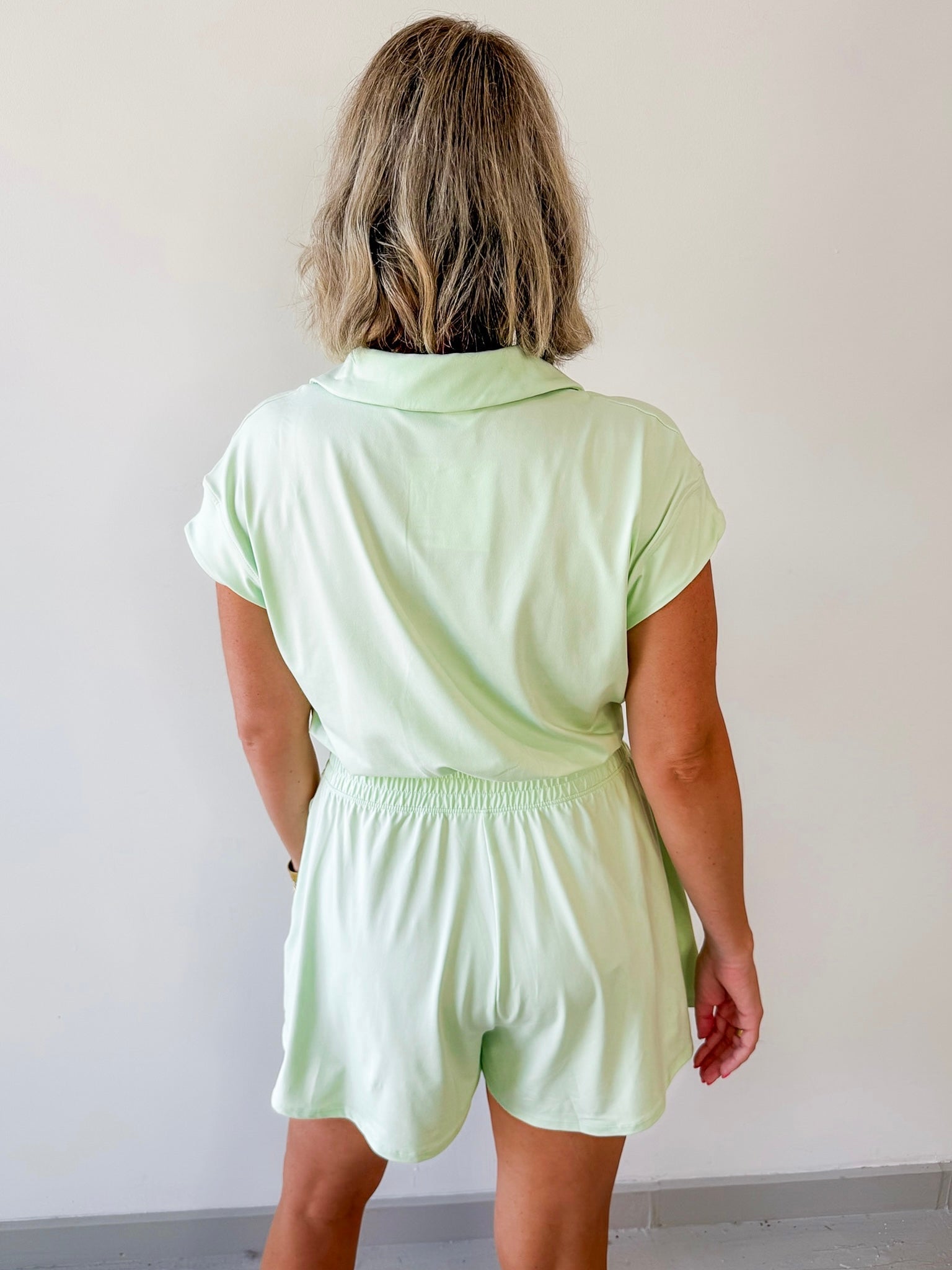Collar Tennis Romper
