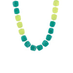 Color Block Bead Necklace