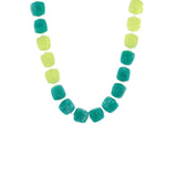 Color Block Bead Necklace