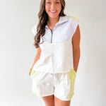 Color Block Top & Short Set