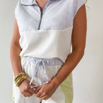 Color Block Top & Short Set