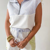 Color Block Top & Short Set