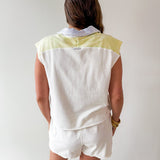 Color Block Top & Short Set