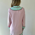 Colorblock V - neck Dress