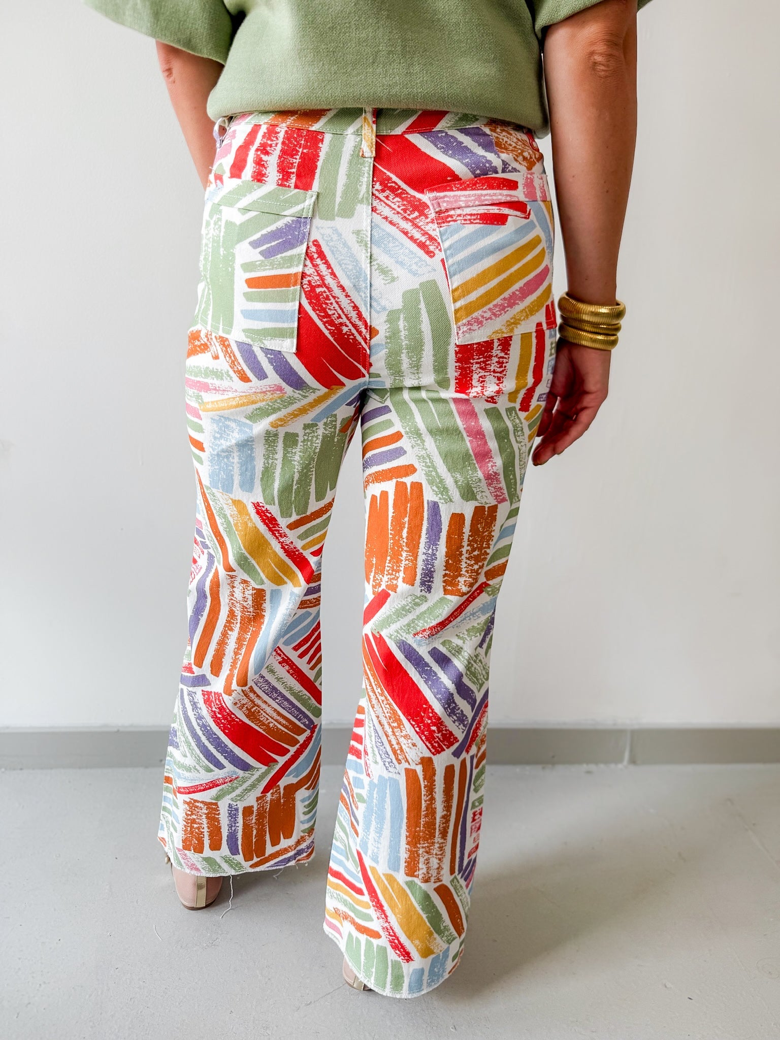 Comfort Stretch Painted Sorbet Jeans