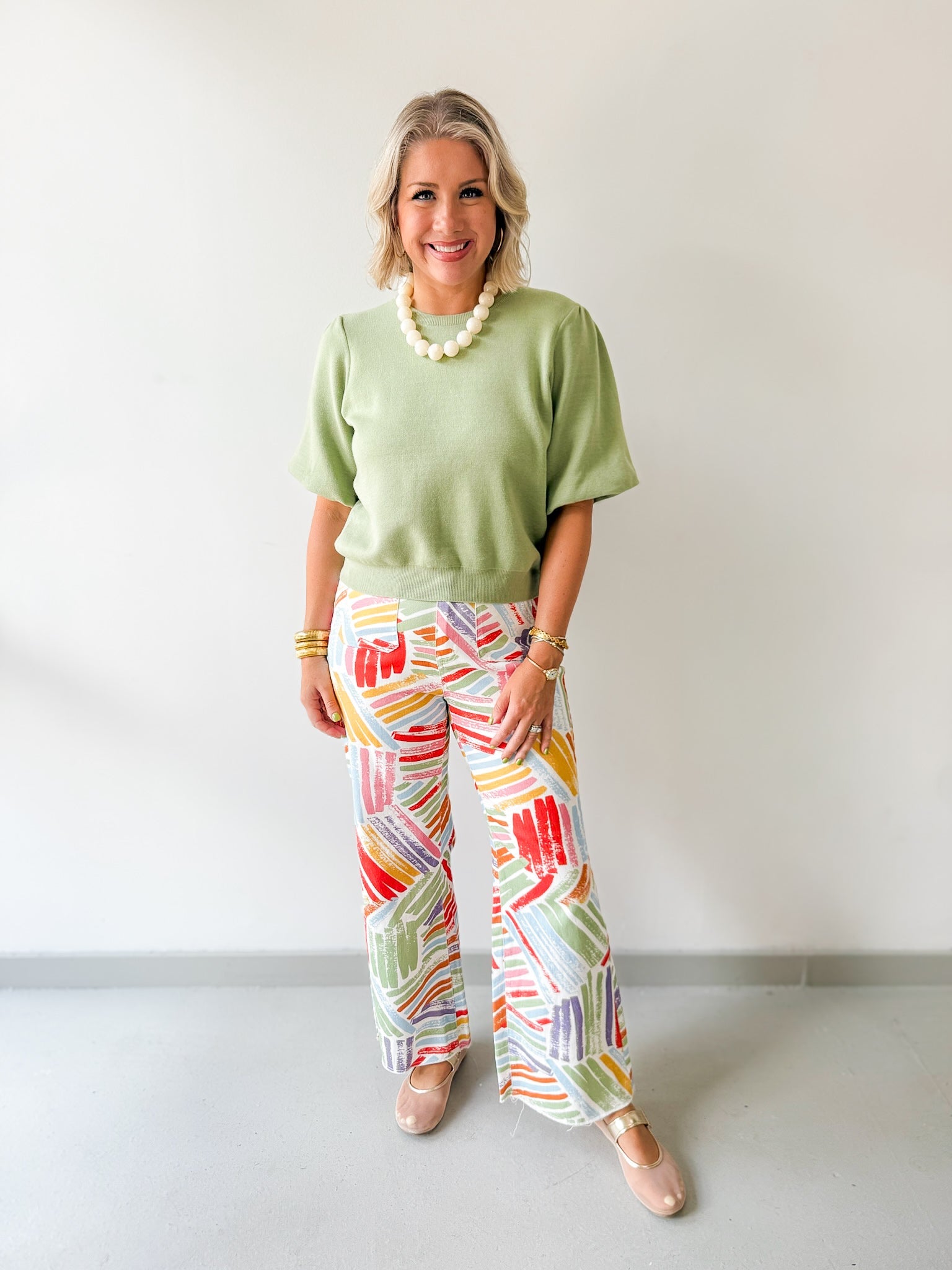 Comfort Stretch Painted Sorbet Jeans