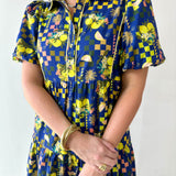 Connie Cobalt Midi Dress