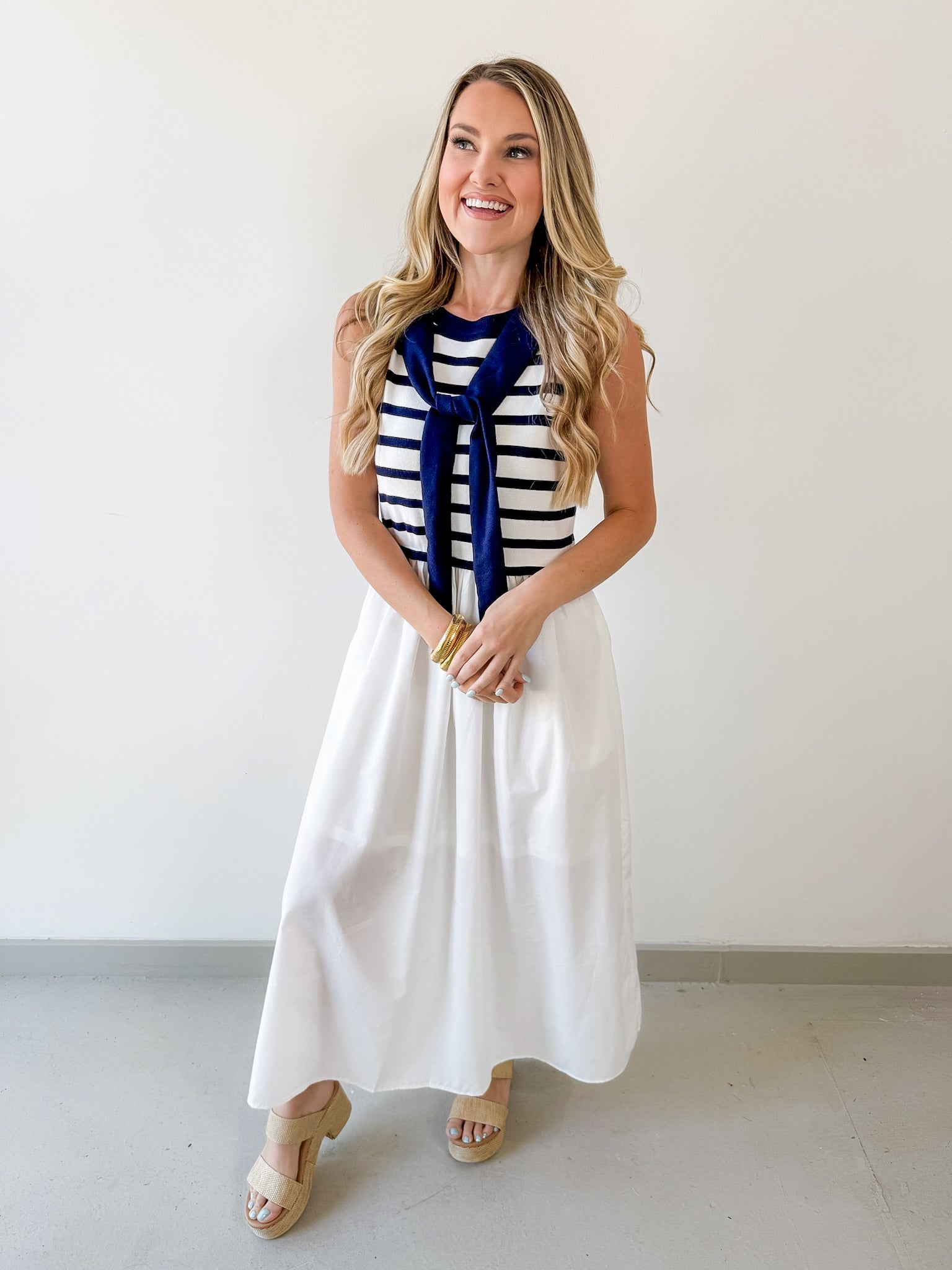 midi dress with overlay Contrast Sweater LG Do Not Iron Size:7-8Y/ XL lace maxi dress good SS26EV