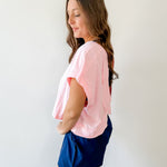 Cotton Slub Open Back Top