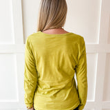 Cotton Slub Pocket Tee -Tea Leaf