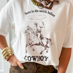 Cowboy Oversized Graphic Top