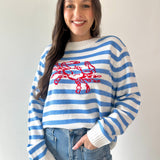 Crab Striped Sweater