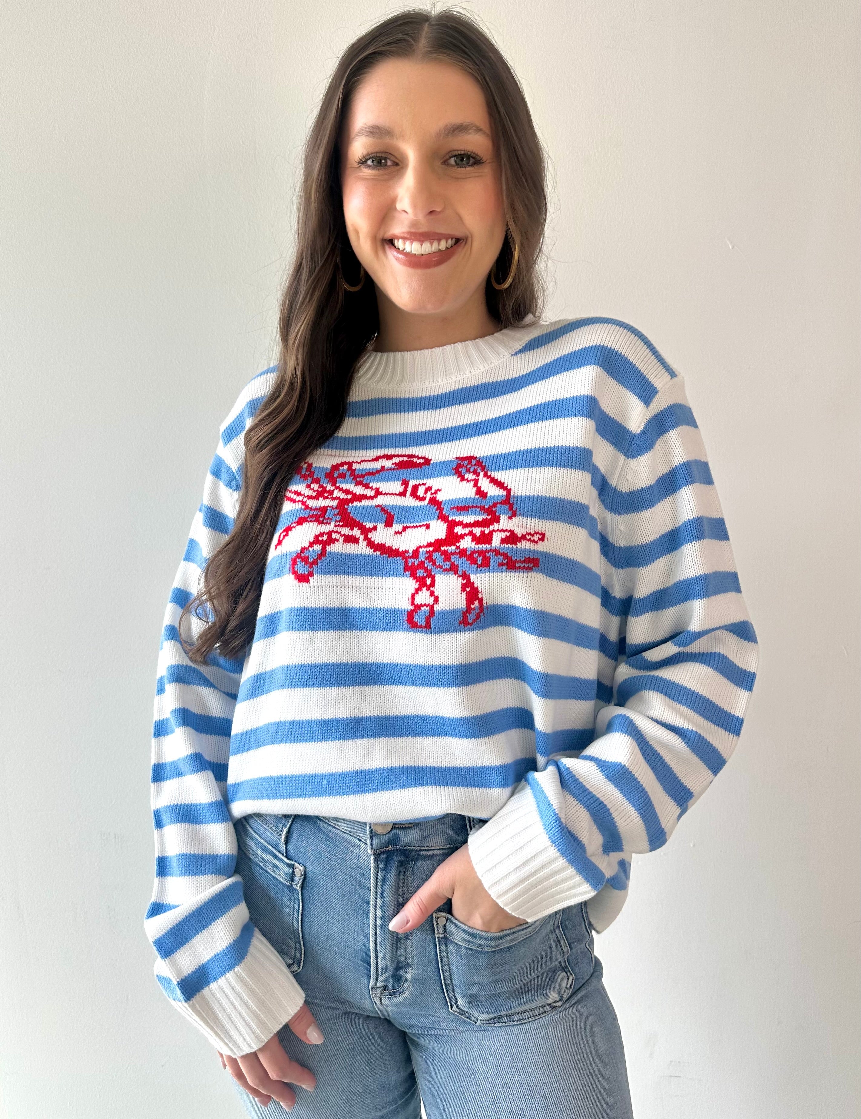 Crab Striped Sweater