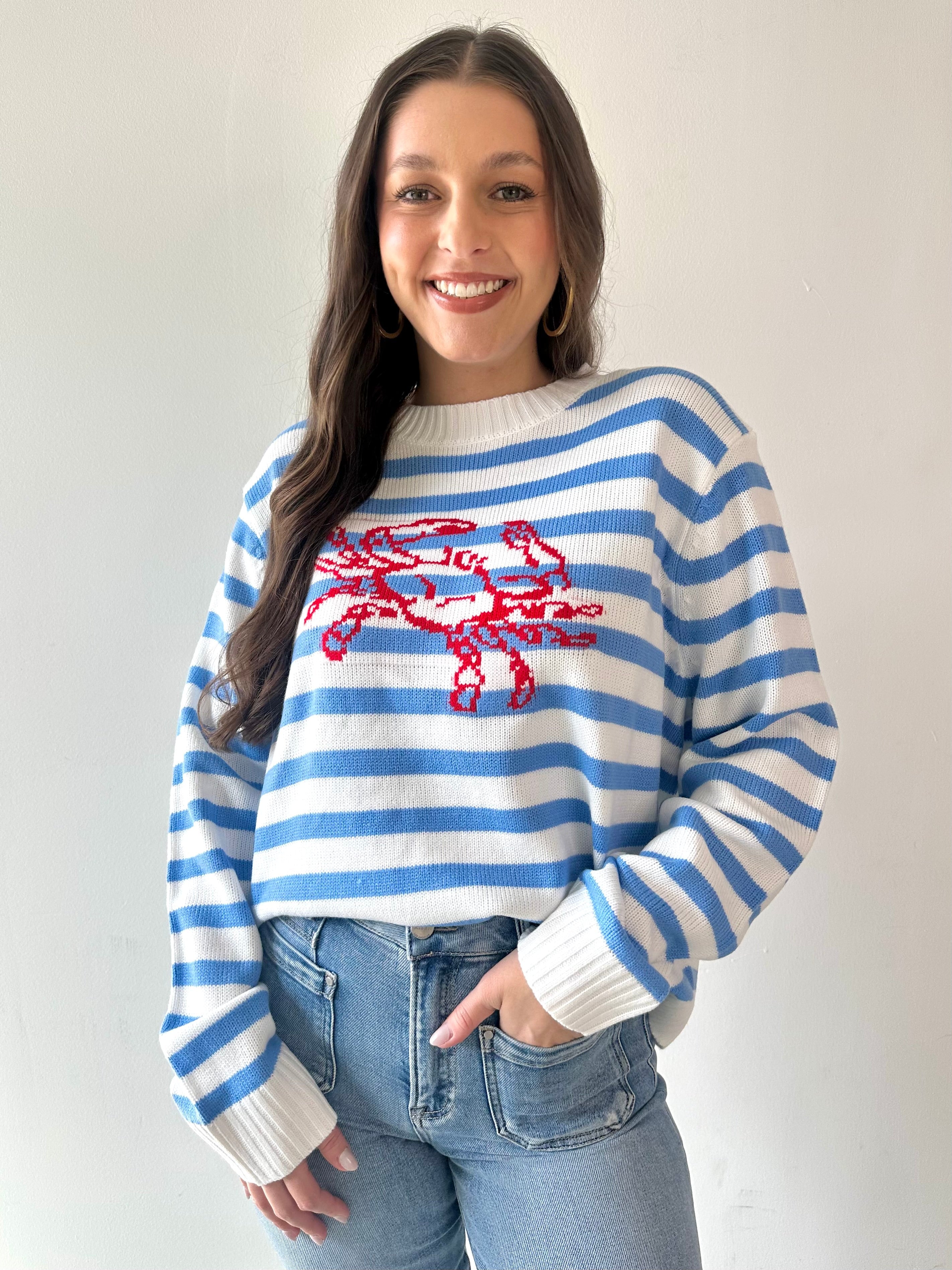Crab Striped Sweater