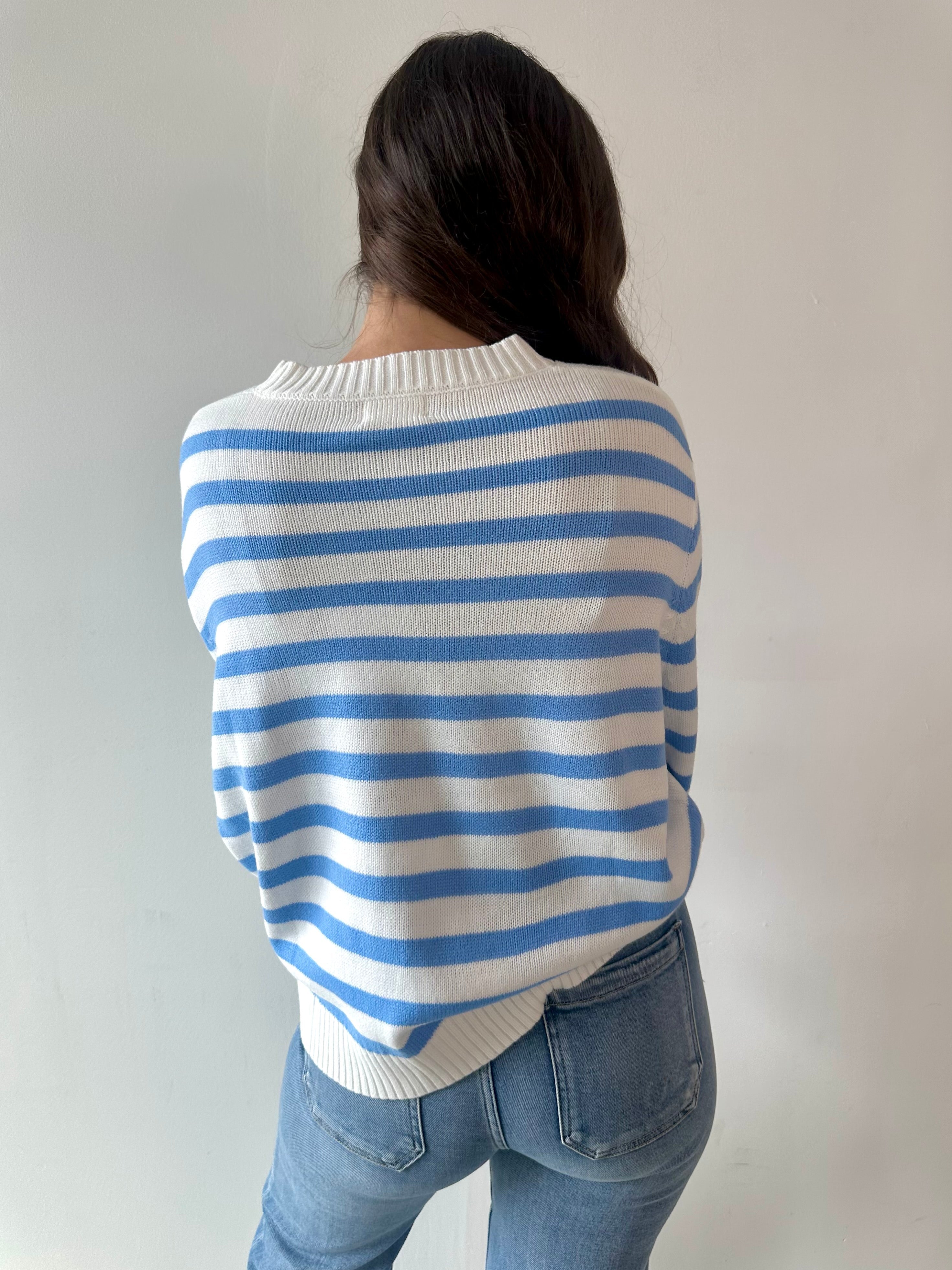 Crab Striped Sweater