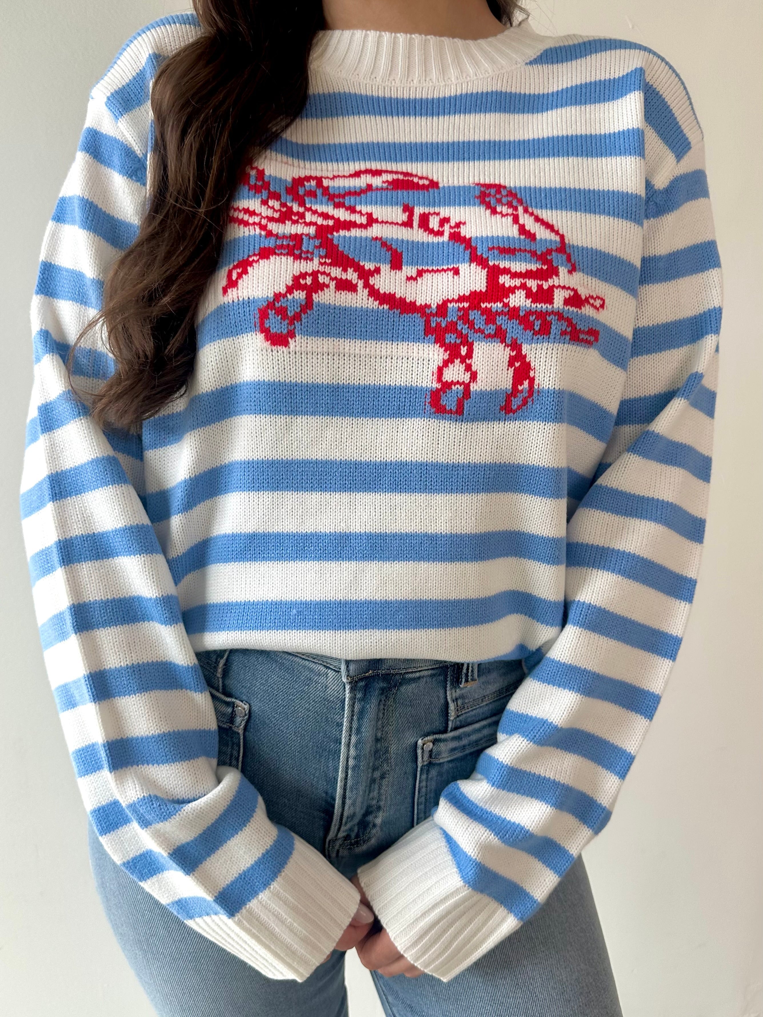 Crab Striped Sweater
