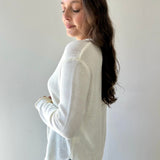 Cream Lemon Graphic Sweater