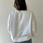 Crew Neck Boat Patchwork Sweatshirt