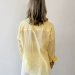 Crinkled Top with Front Pockets
