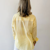 Crinkled Top with Front Pockets