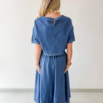 Crop Top & Pleated Skirt Set