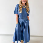 Crop Top & Pleated Skirt Set