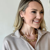 Cuban Texture French Vintage Necklace