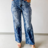 Daisy Digital Wide Leg Jeans