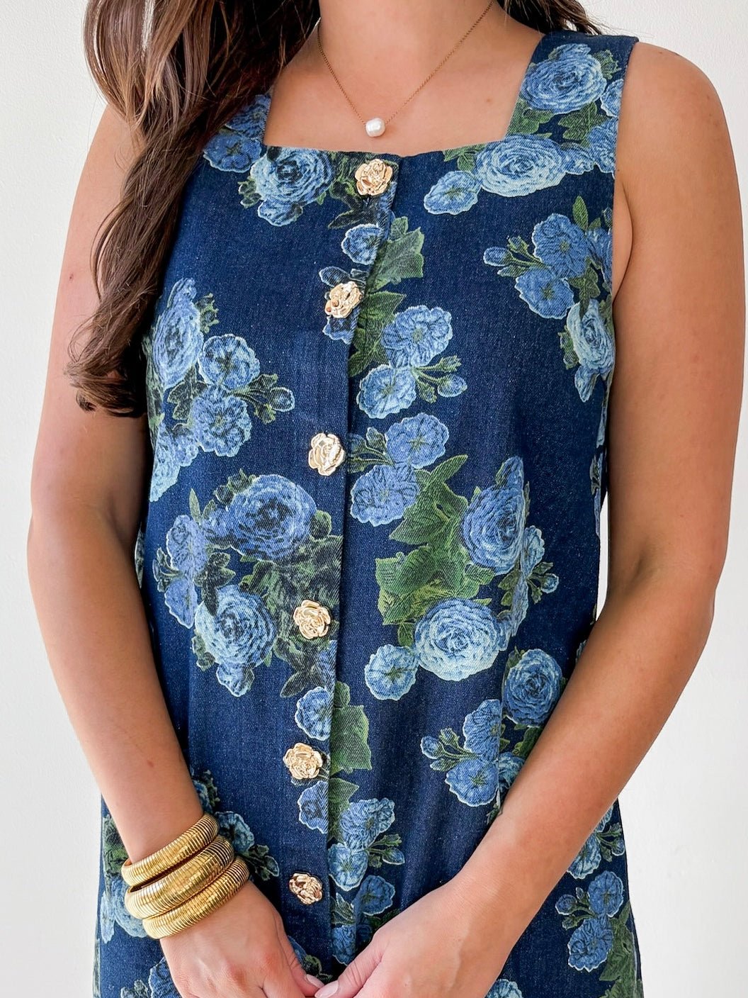 Dakota Denim Printed Dress