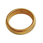 Denise 20mm Gold Coil Bangle