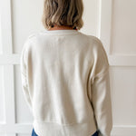 Dog Outline Graphic Sweater