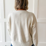 Dog Outline Graphic Sweater