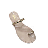 Dottie Toe Ring Sandal Nude