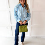 Duck Button Down Shirt - Blue