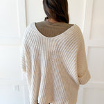Edge to Edge Overiszed Cardigan - Cream