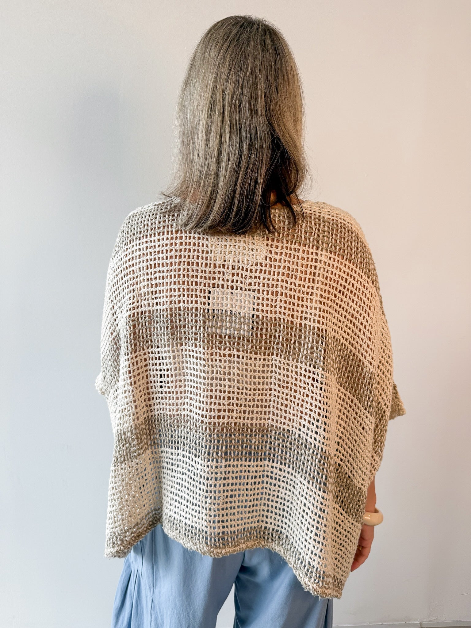 Elanni Stripe Top - Cream/Mocha