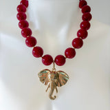 Elephant Charm - Gold