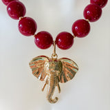 Elephant Charm - Gold