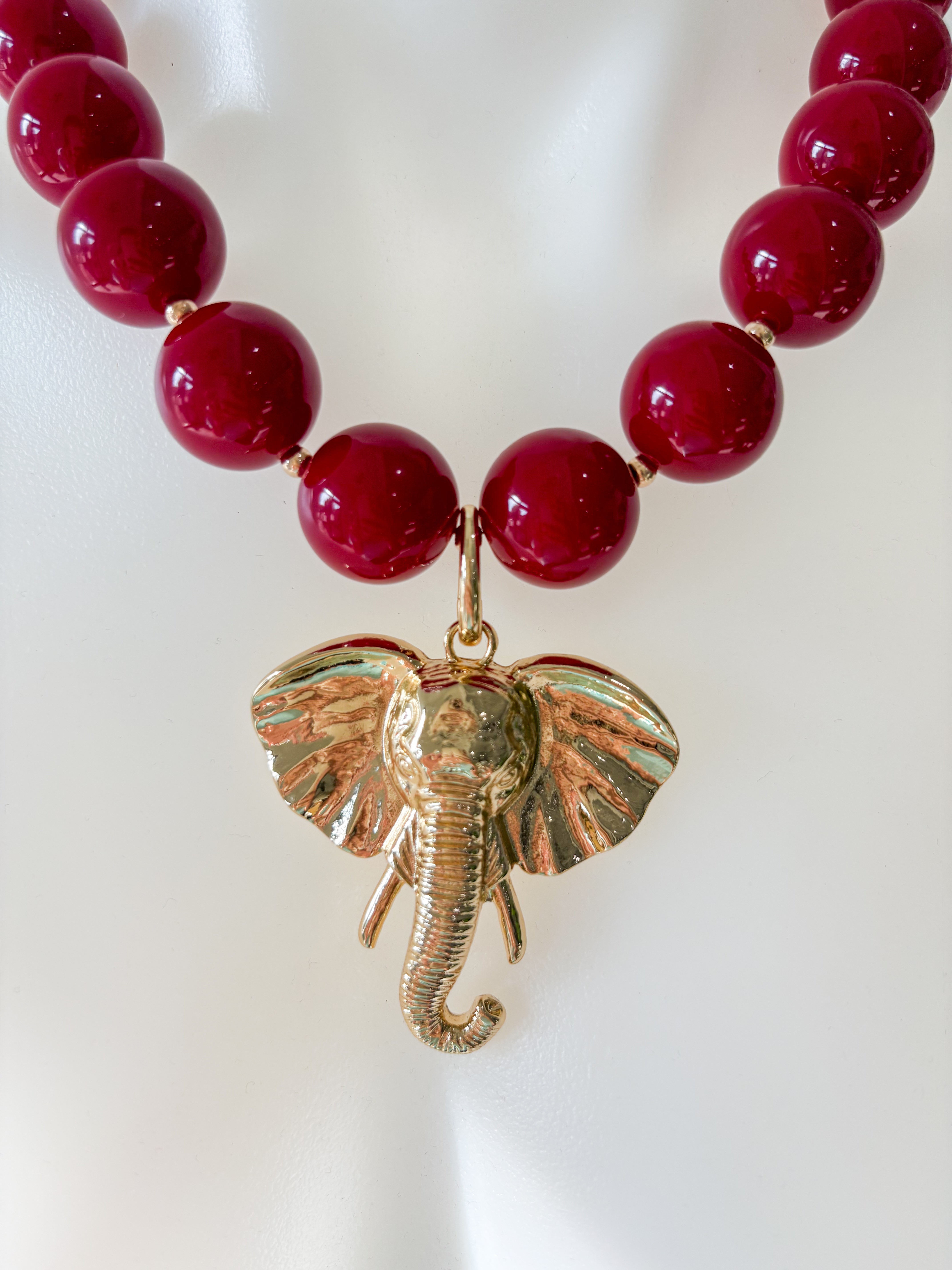 Elephant Charm - Gold