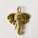 Elephant Charm - Gold