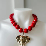 Elephant Charm - Gold