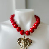 Elephant Charm - Gold
